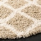 preview thumbnail 112 of 118, SAFAVIEH Dallas Shag Melahat Trellis 1.5-inch Thick Rug