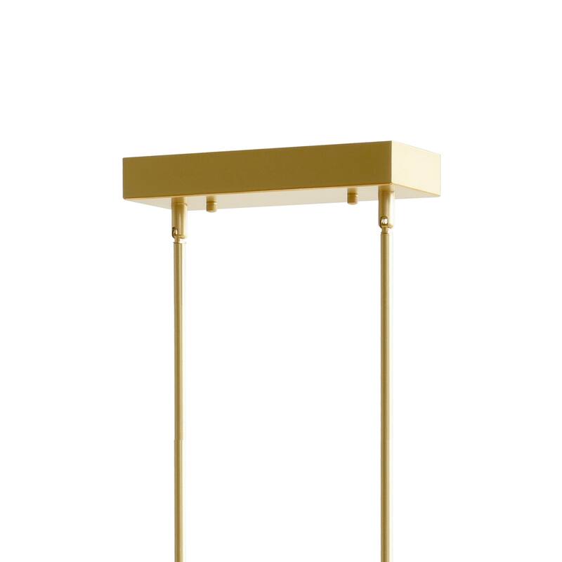 Dragonswatch Integrated LED 48in 12 Pendant Satin Gold Chandelier - Satin Gold