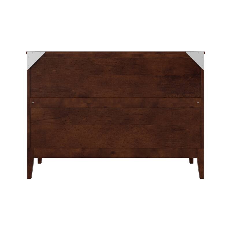 Santa Fe Murphy Bed Chest with Mattress and Built-in Charger