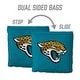 preview thumbnail 4 of 3, Jacksonville Jaguars NFL Dual Sided Pro Stop & Slide Cornhole Bags