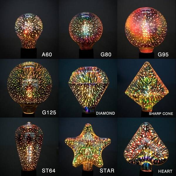 Shop 3d Retro Vintage Night Light Led Bulb Lamp 220v G95 Lampara