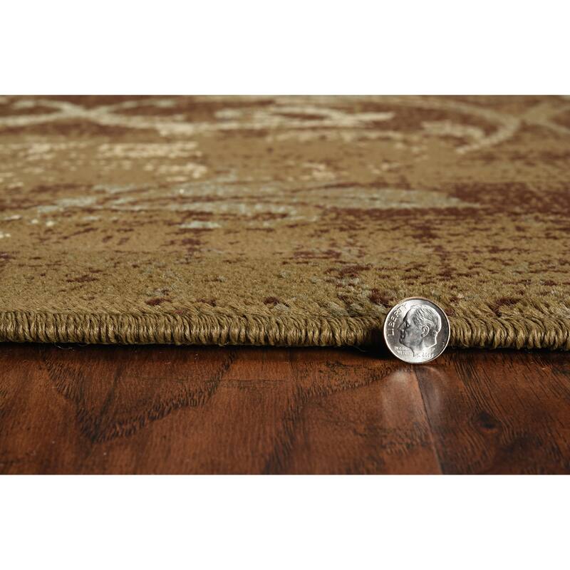 Heritage Damask Area Rug