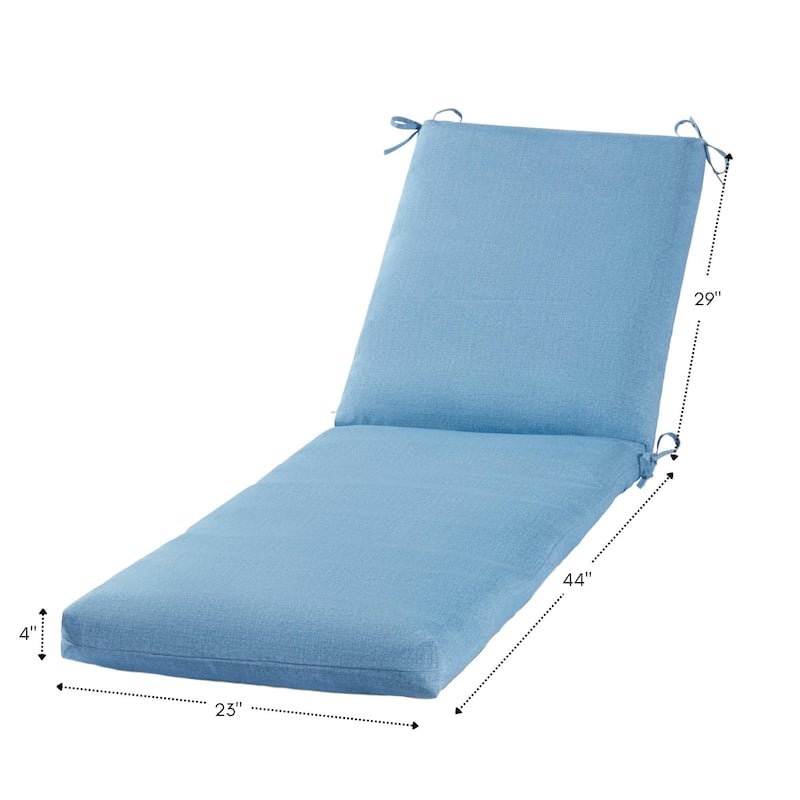Greendale Home Fashions Outdoor Chaise Cushion (Cushion Only)