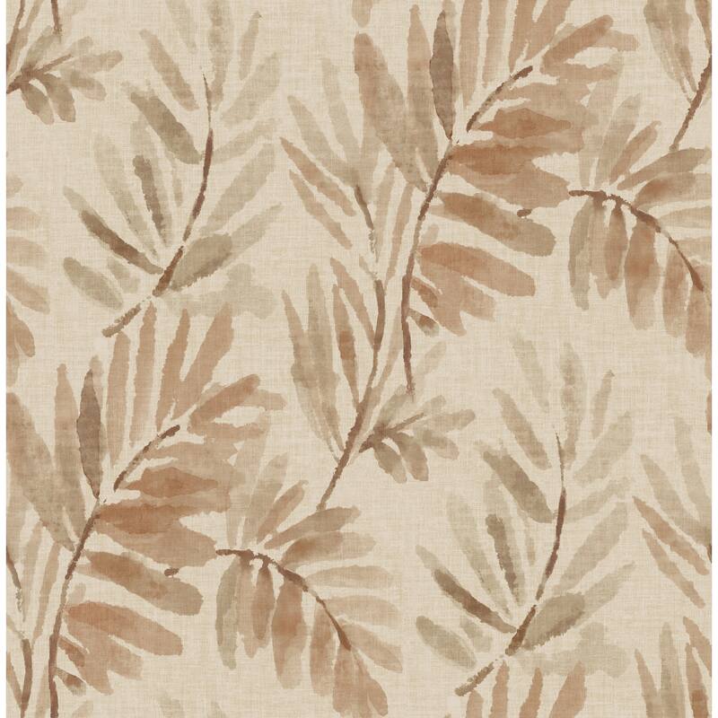 A-Street Prints Serenade Blush Ferns Wallpaper