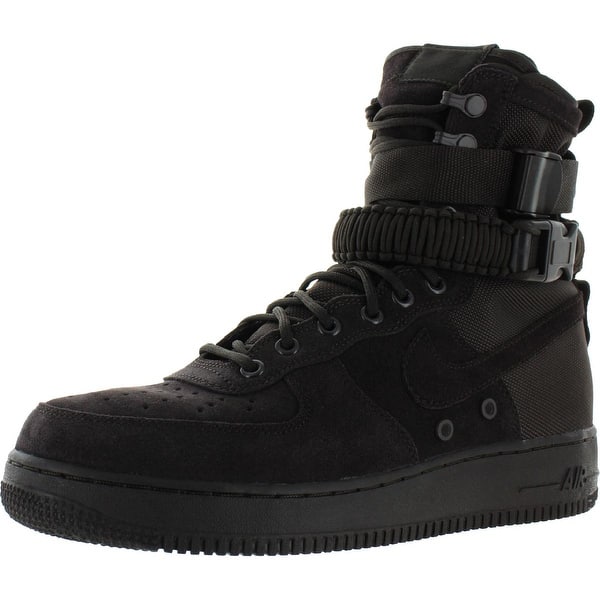 Shop Nike Mens Air Force 1 Fashion Sneakers High Top Perforated Overstock 27876131 Court Purple Court Purple 13 Medium D