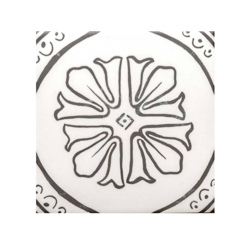 The Tile Life Cadence 6x6 Matte Porcelain Floor & Wall Tile - White - Case of 25 (6.03 Sq. ft.)