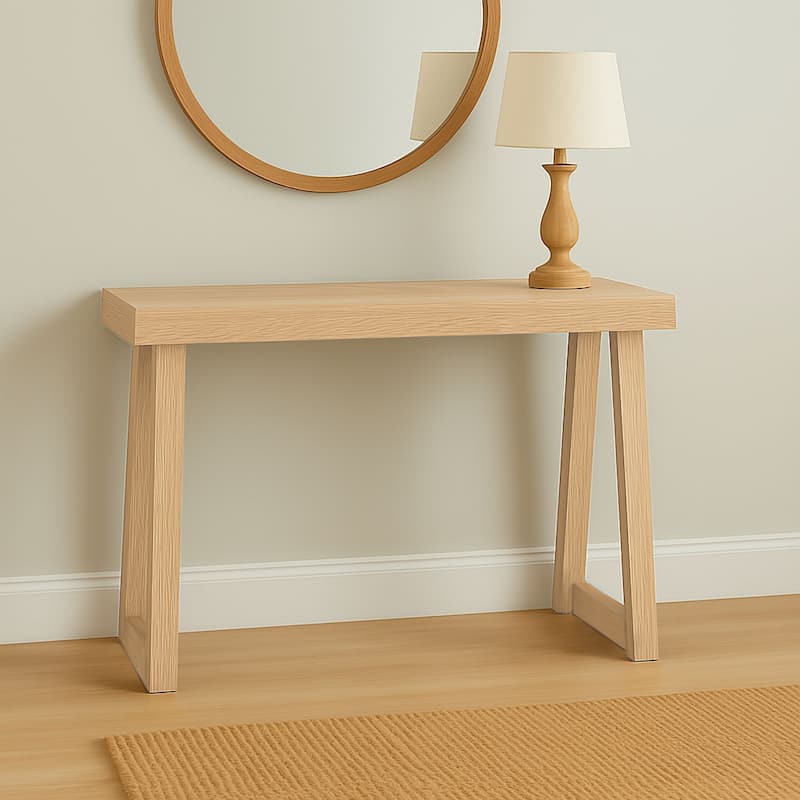 Now Furniture Solid Wood Classic Console Table - 46"