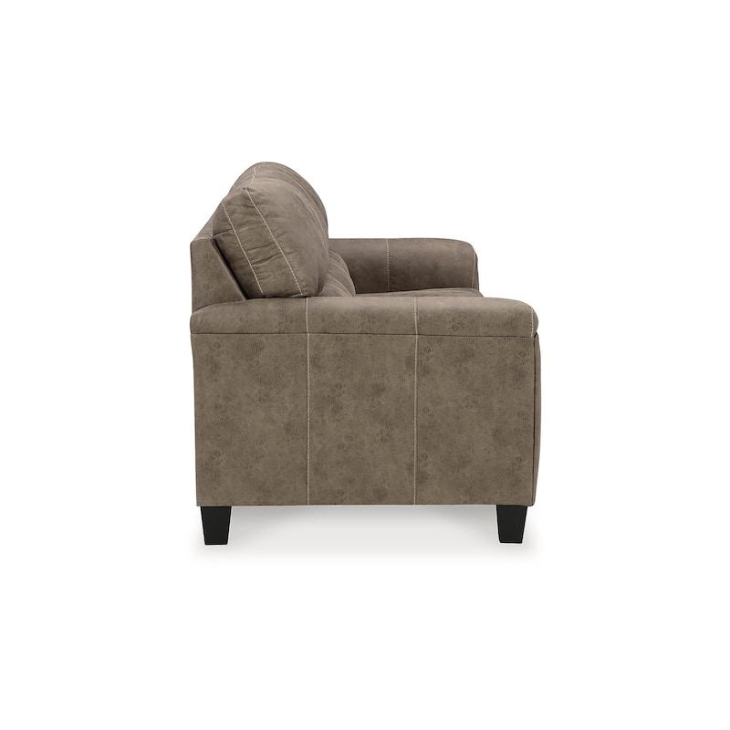 Signature Design by Ashley Navi Brown/Beige Sofa - 89"W x 38"D x 39"H