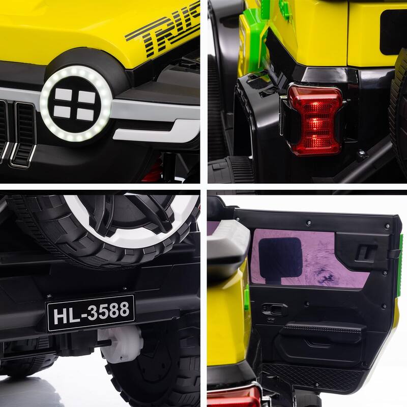 Truck Car 12V Kids Ride On w/Parent Remote Control