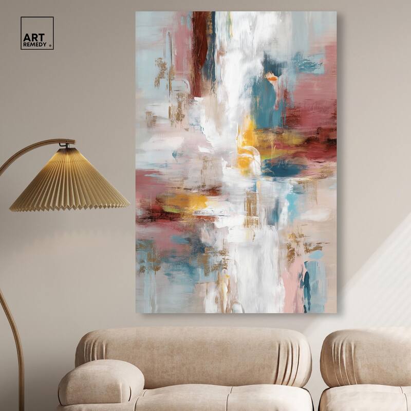 Warmth and cool III Canvas by Art Remedy, Gallery Wrapped