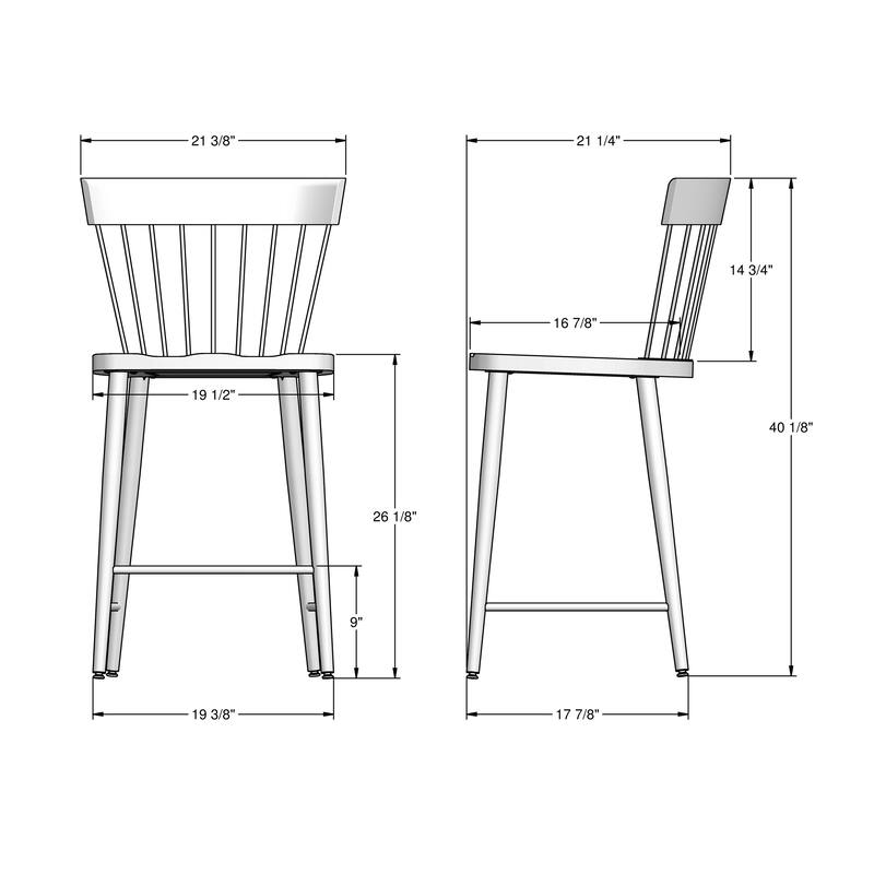Amisco Angelina Counter Stool