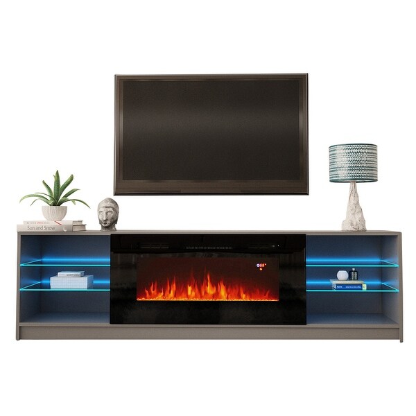 Strick Bolton Amsden Electric Fireplace TV Stand On Sale Bed Bath Beyond 29139349