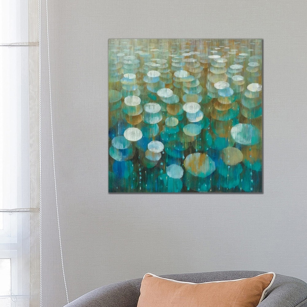 iCanvas "Rain Drops" by Danhui Nai Canvas Print
