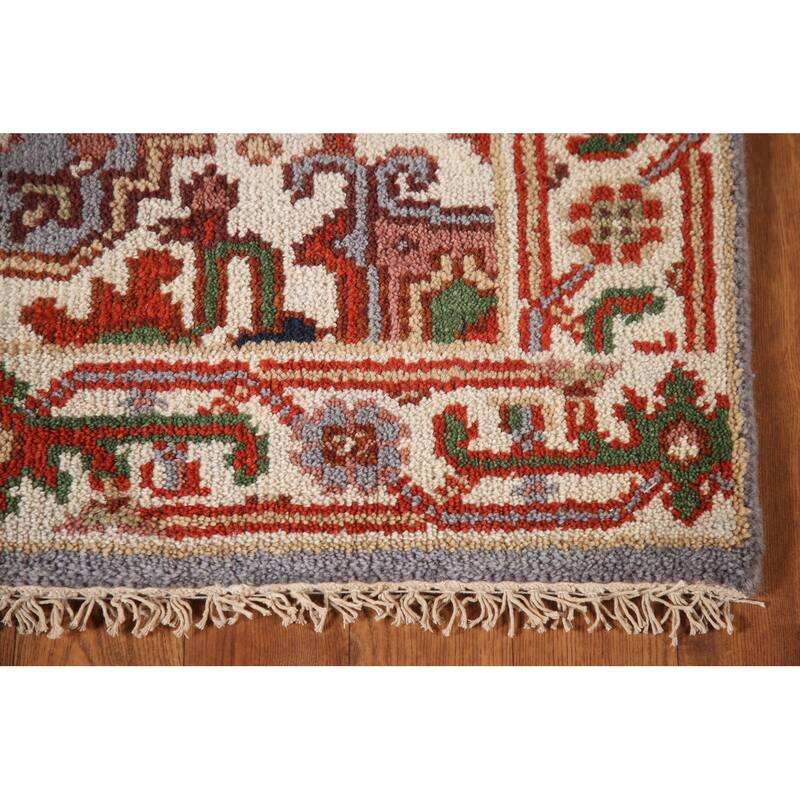 Heriz Serapi Oriental Runner Rug Handmade Wool Carpet - 2'8"x 7'11"