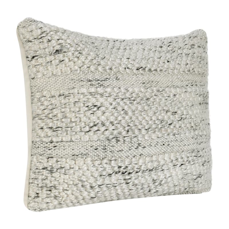 Villa by Classic Home Ford Recycled Fabric Throw Pillow