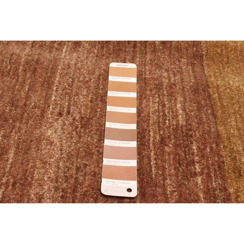 ECARPETGALLERY Hand-knotted Peshawar Ziegler Brown Wool Rug - 9'2 x 12'4