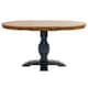 Option Oak Top with Antique Dark Denim Base
