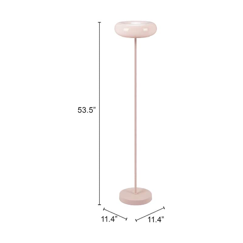 Munk Floor Lamp Pink