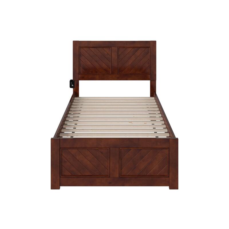 Canyon Platform Bed with Matching Headboard and Footboard