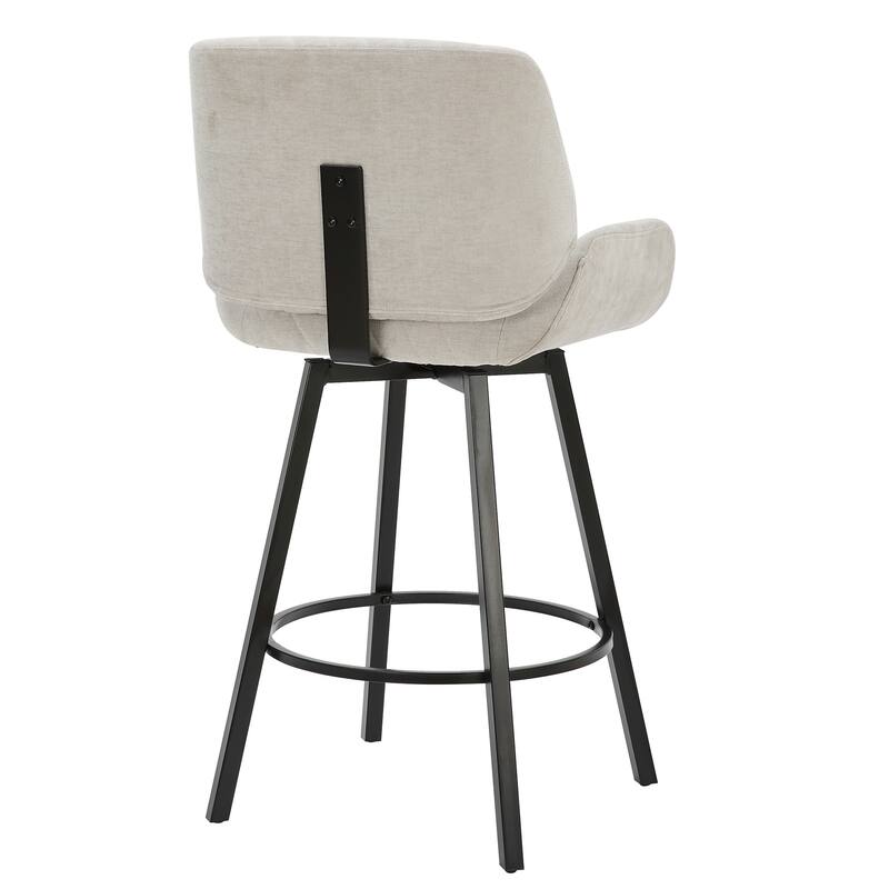 Modern 26" Counter Stool with Swivel, Set of 4