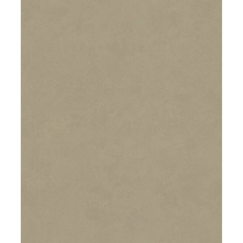 Galerie Wallcoverings Terra Collection Textured Plaster Matte Finish Clay Ink on Non-Woven Wallpaper Roll - 33-feet long x 21-inches wide - Brown