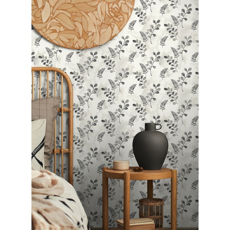 NextWall Woodland Walk Peel and Stick Wallpaper