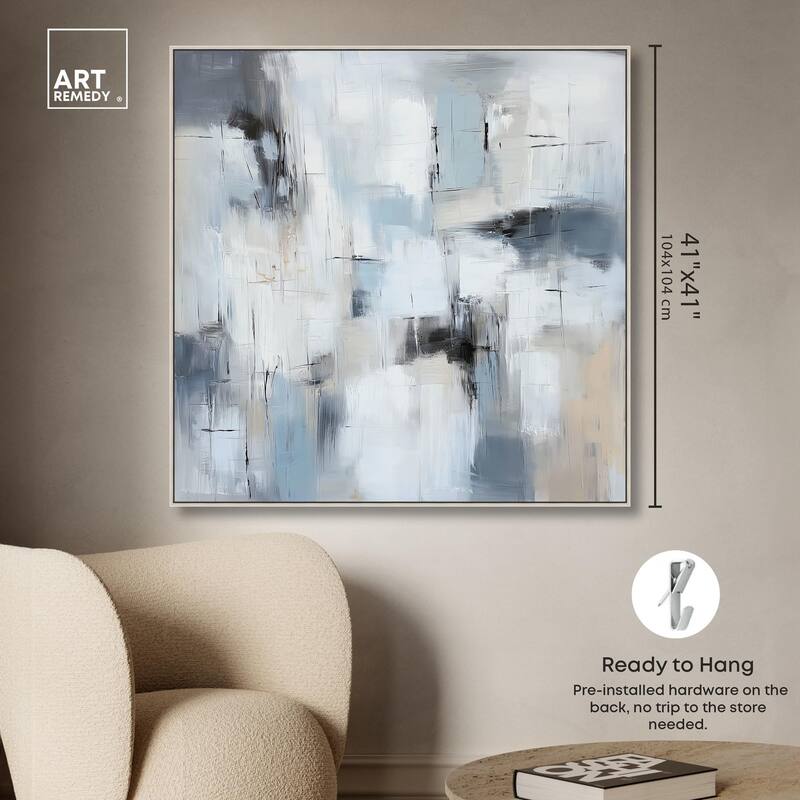 Blue Yonder Canvas by Art Remedy