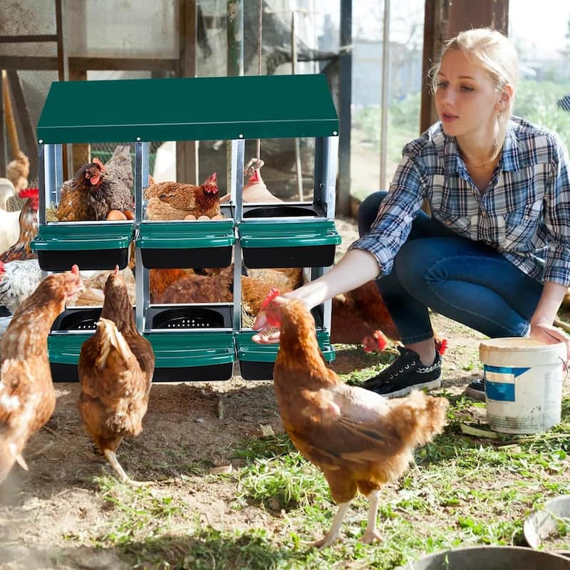 Metal Chicken Nesting Box