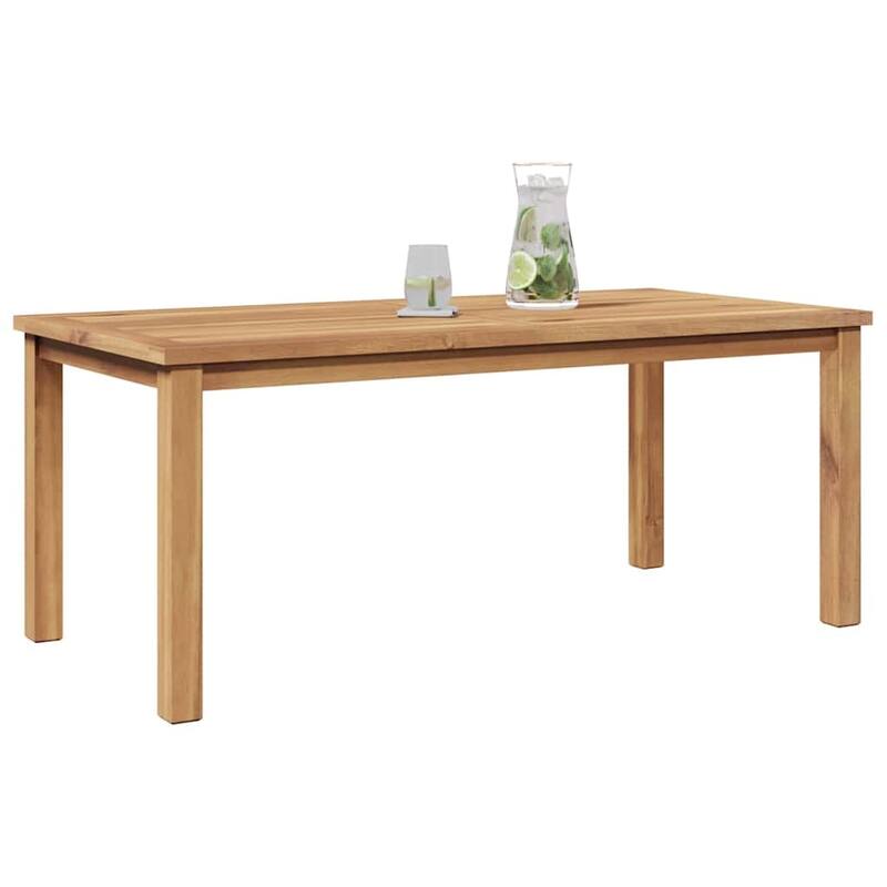 vidaXL Coffee Table Brown in Solid Teak Wood