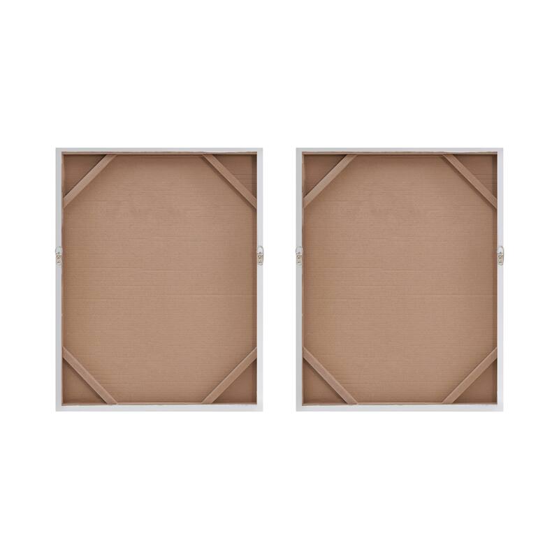 Madison Park Glimmer Heavily Embellished 2-piece Canvas Wall Art Set (Set of 2)