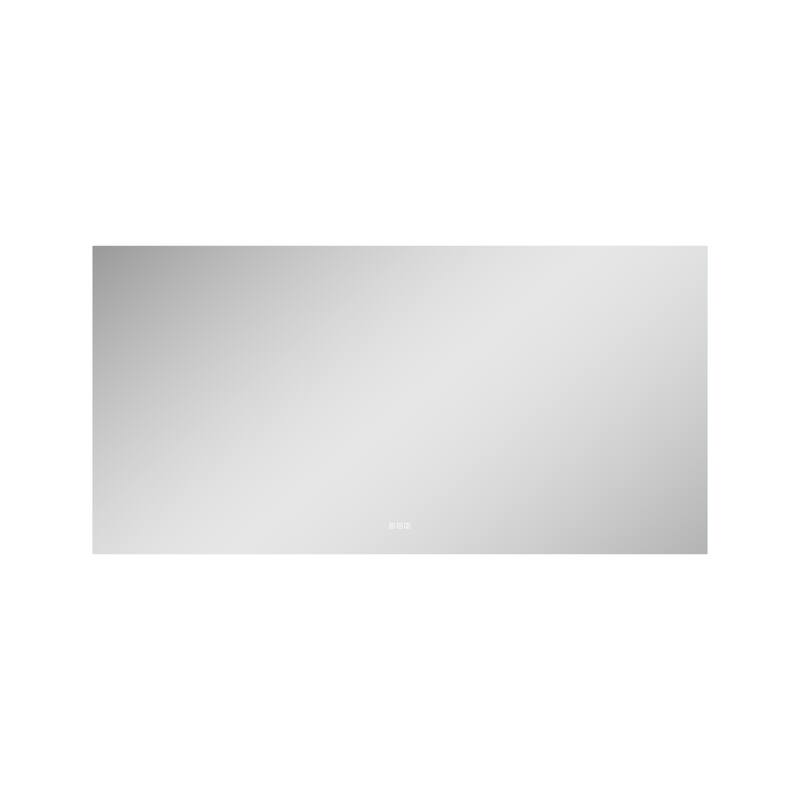 Wall Mounted Back Light Bathroom Frameless LED Mirror With Anti- Fog And Memory Function