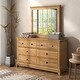 preview thumbnail 18 of 22, Furniture of America Wellington Farmhouse Natural Oak 4-Piece Wood Kids Bedroom Set