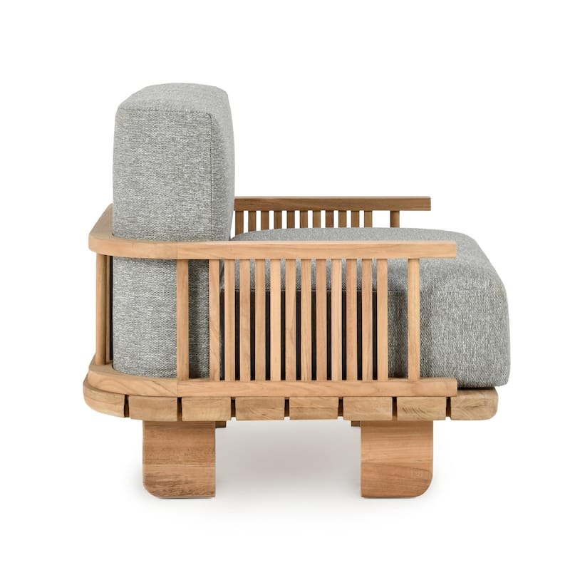 Classic Home Hudson Teak Wood Outdoor Accent