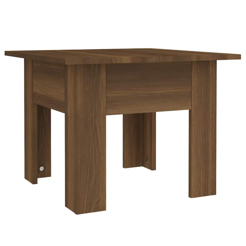 vidaXL Coffee Table End Table Sofa Table Living Room Furniture Engineered Wood - 21.7" x 21.7" x 16.5"