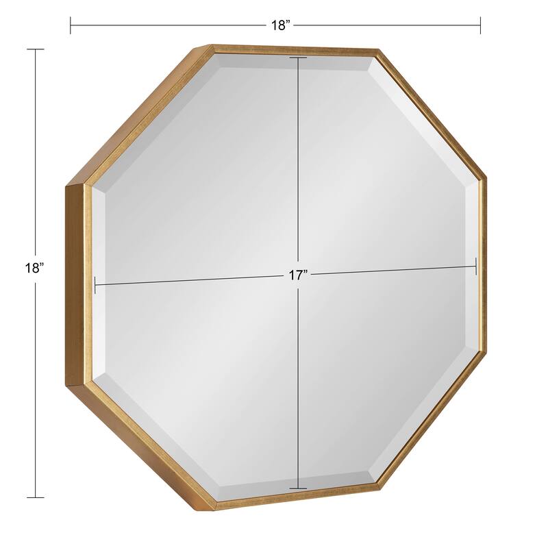 Rhodes Modern Octagonal Wall Mirror