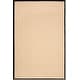 preview thumbnail 110 of 140, SAFAVIEH Natural Fiber Carmit Casual Border Sisal Rug 6' x 8' - Maize/Black