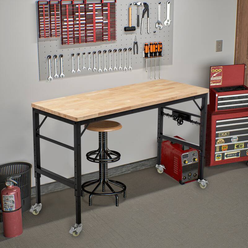 60inch Adjustable Workbench for Garage