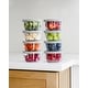 preview thumbnail 2 of 32, Glass Food Storage Containers Set - Round, 1-Cup (8oz) BPA-Free, Microwave & Oven Safe, Airtight Lids
