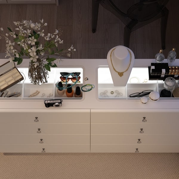 white dresser near me Fortman - And Mirror - Adorable crystal Graco Classic 6 Drawer Nursery