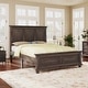 Traditional Style Wooden King Size Platform Bed, Headboard and ...