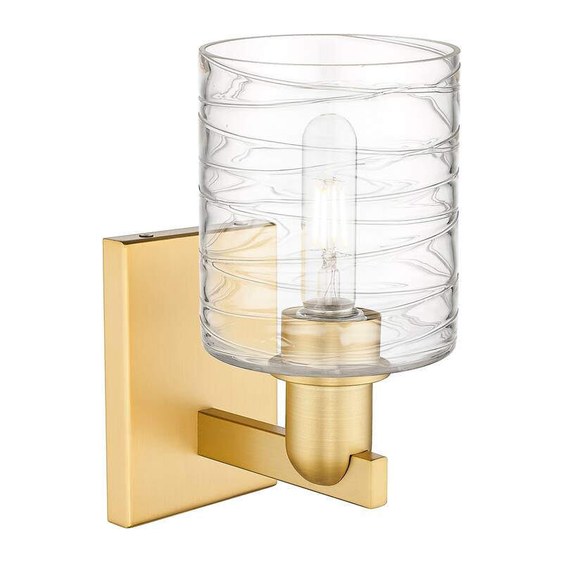 Innovations Lighting Endless Possibilities Arcadia - Cobbleskill - 1 Light 5" Deco Swirl Sconce