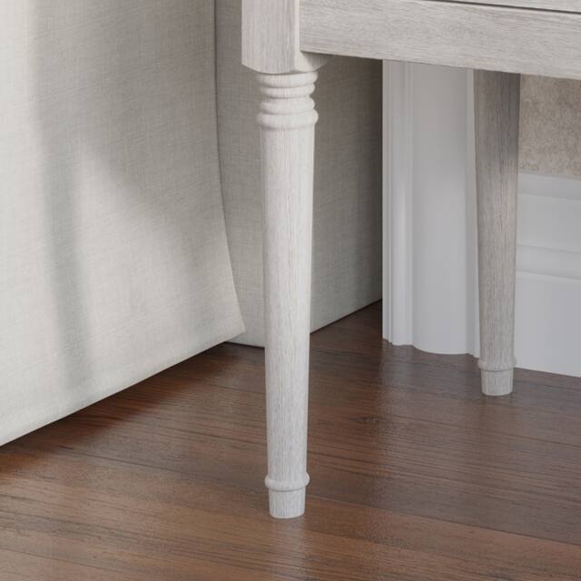 CraftPorch 3 Piece Bedroom Nightstands Set Classic Button Tufted Bed