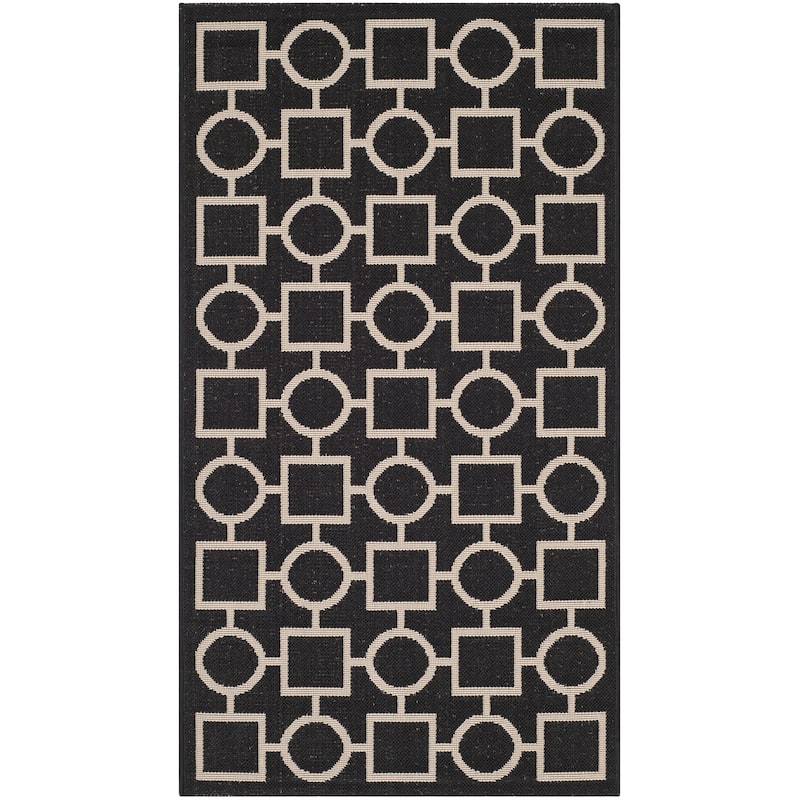 SAFAVIEH Courtyard Sharlene Indoor/ Outdoor Waterproof Patio Backyard Rug