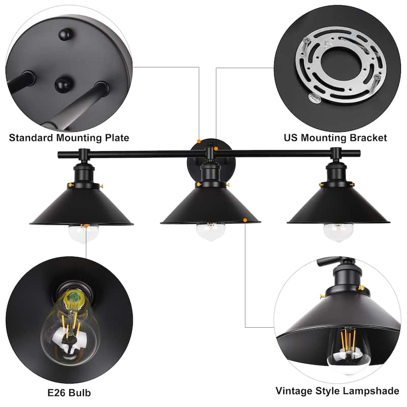 Modern Dimmable Vanity Light