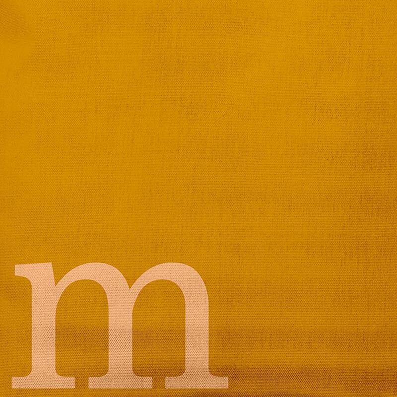 Modern Monogram Indoor/Outdoor Throw Pillow-M