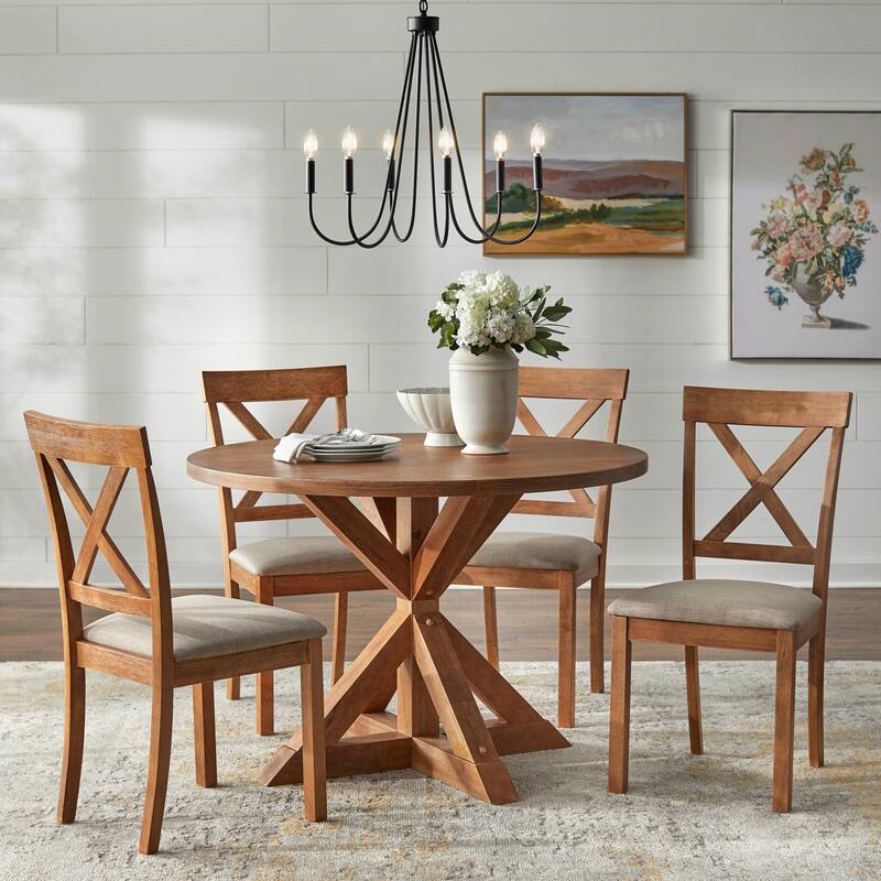 Simple Living Ellington 5-piece Dining Set - Driftwood