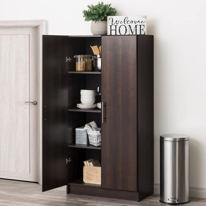 Prepac 'Winslow Elite' 32-inch Brown Storage Cabinet - 32 Inch - 32 Inch