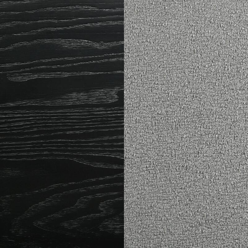 Arini Coastal Fabric Upholstered Panel Bed