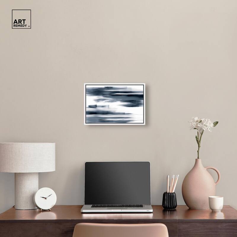 Blue Mirage II Canvas by Art Remedy