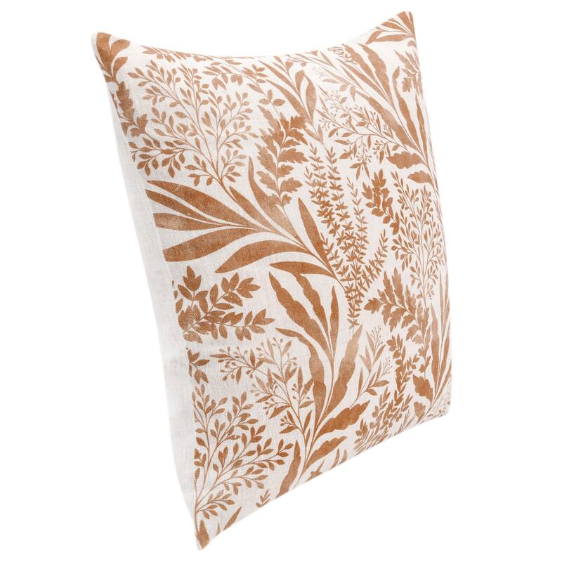 Villa by Classic Home Mulberry Belgian Linen Blend Throw Pillow
